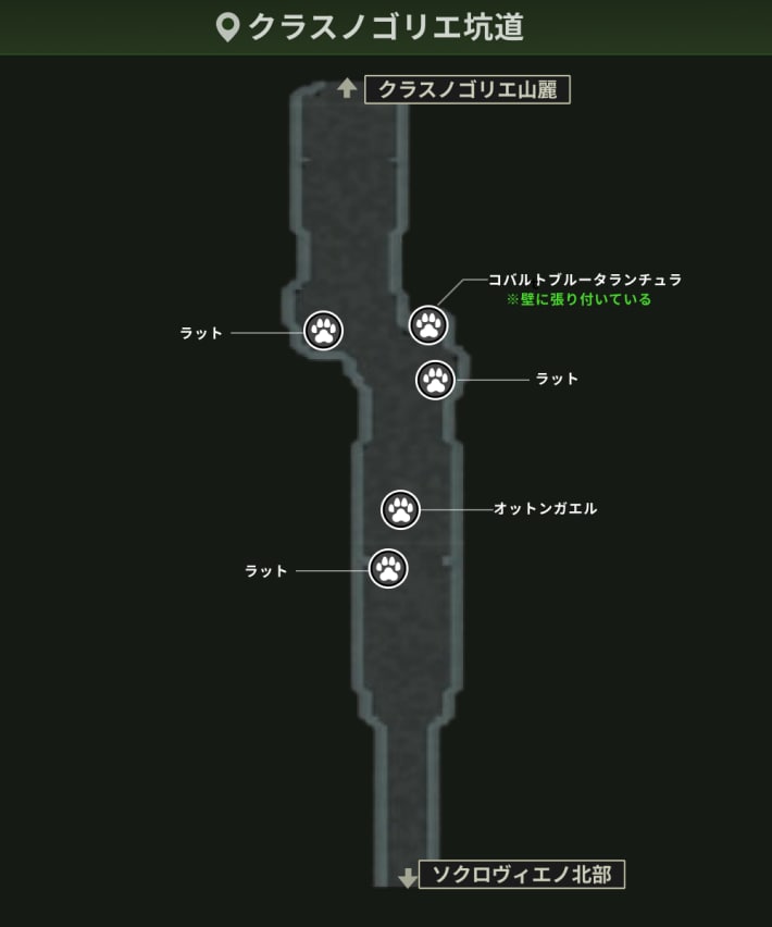 クラスノゴリエ坑道_動植物