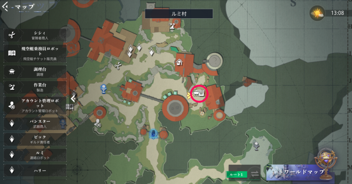 タリーナのエピソード7_マップ画像