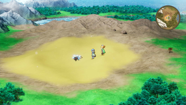 ドラクエ2リメイクのローラの門 西キラキラ