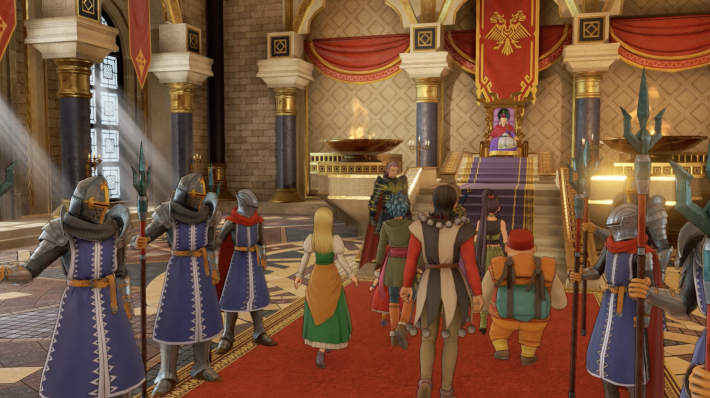 ドラクエ11Sのデルカダール城の玉座の間に行く