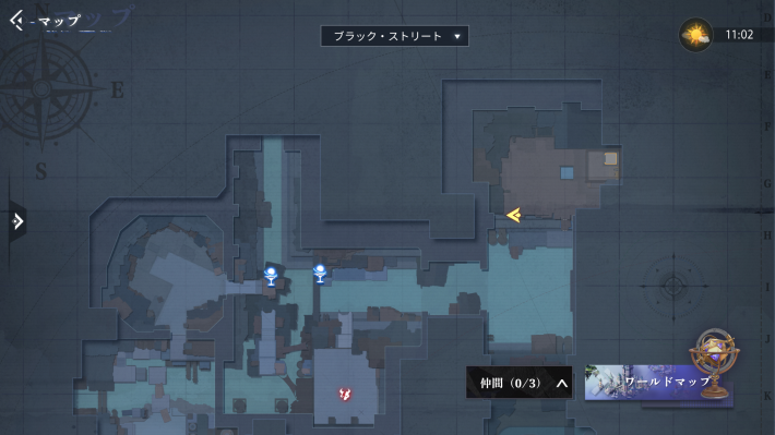 ラインシティーの宝箱3_マップ