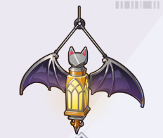 夜空のコウモリ