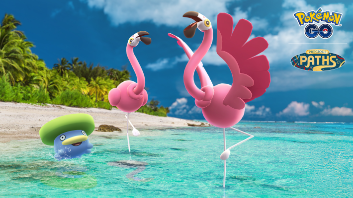 カラミンゴカーニバルのポケストップおひろめ