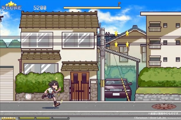 PIXEL DASH: Toast of Destiny ゲームプレイ画面