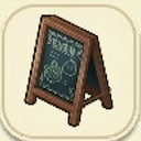 牧場物語 風のグランドバザールのどうぶつのサインボード