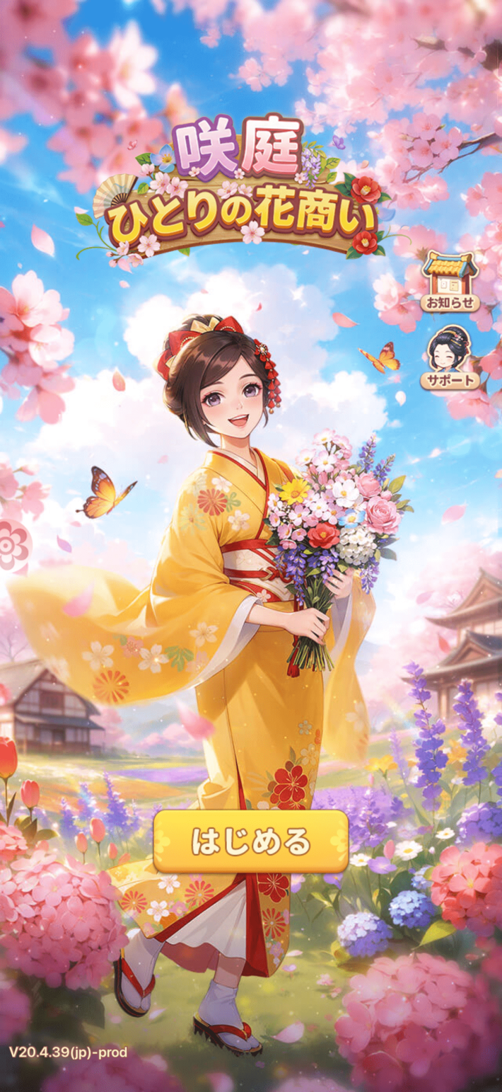 咲庭 ~ひとりの花商い~