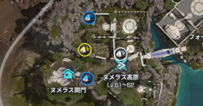 トレジャーカプセルの場所一覧の画像