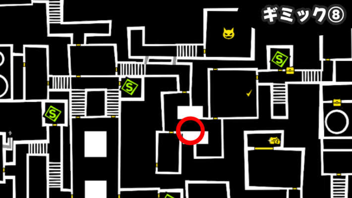 ギミック⑧map