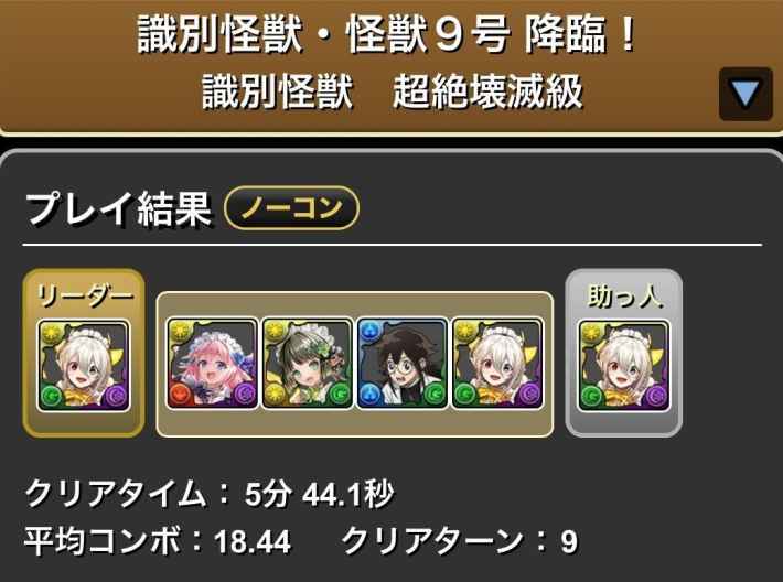 パズドラのメイドイデアル履歴