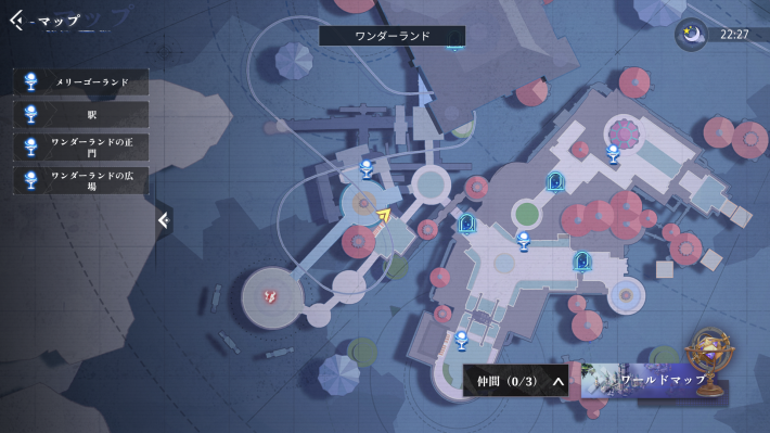 ワンダーランドのカード6_マップ