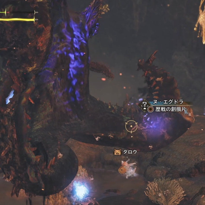 歴戦王ヌエグドラ歴戦傷