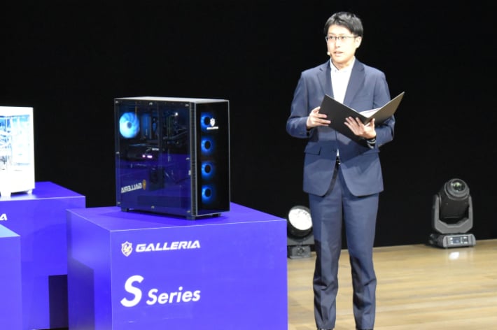 ガレリア新製品発表会が開催。S/X/F/Eの4シリーズを発表。卓球金メダリスト水谷隼さんも登壇の画像