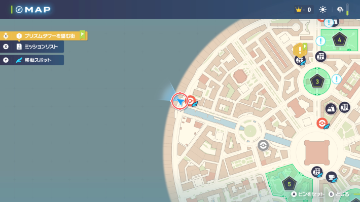 ポケモンZAのローズ大通りのきのみや