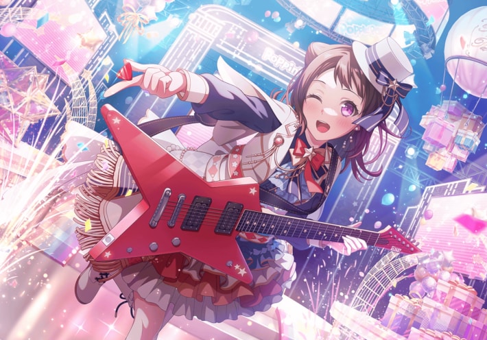 当選品 バンドリ ガルパ 6周年 イラストキャンバスアート 戸山香澄 当選品 バンドリ ガルパ 6周年 イラストキャンバスアート 戸山香澄