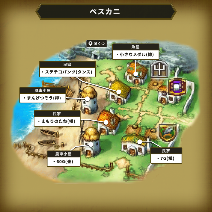 ドラクエ6のペスカニ