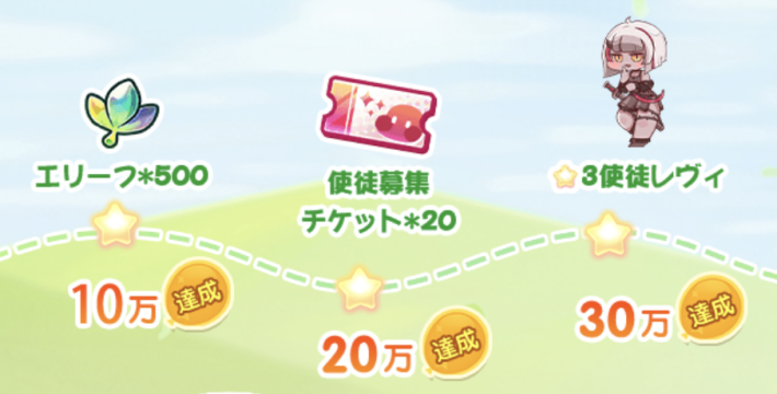 30万人でレヴィ配布