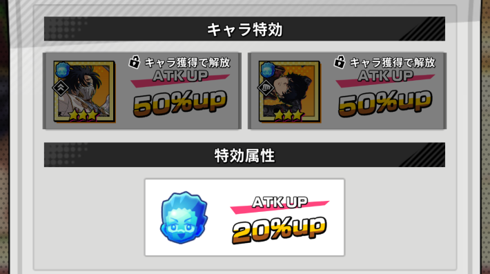 サカパズの総力戦のキャラ特効