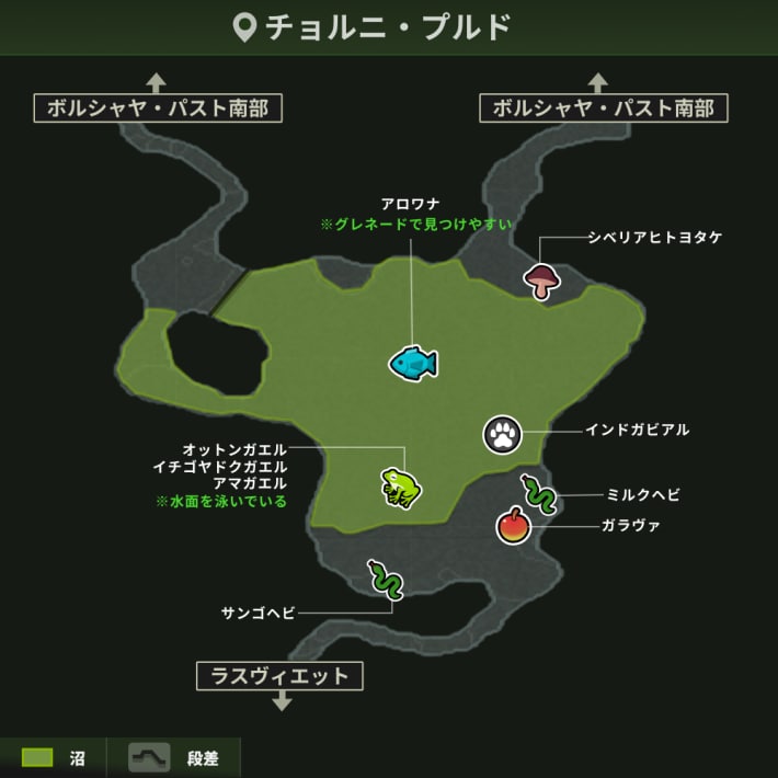 チョルニ・プルド_動植物
