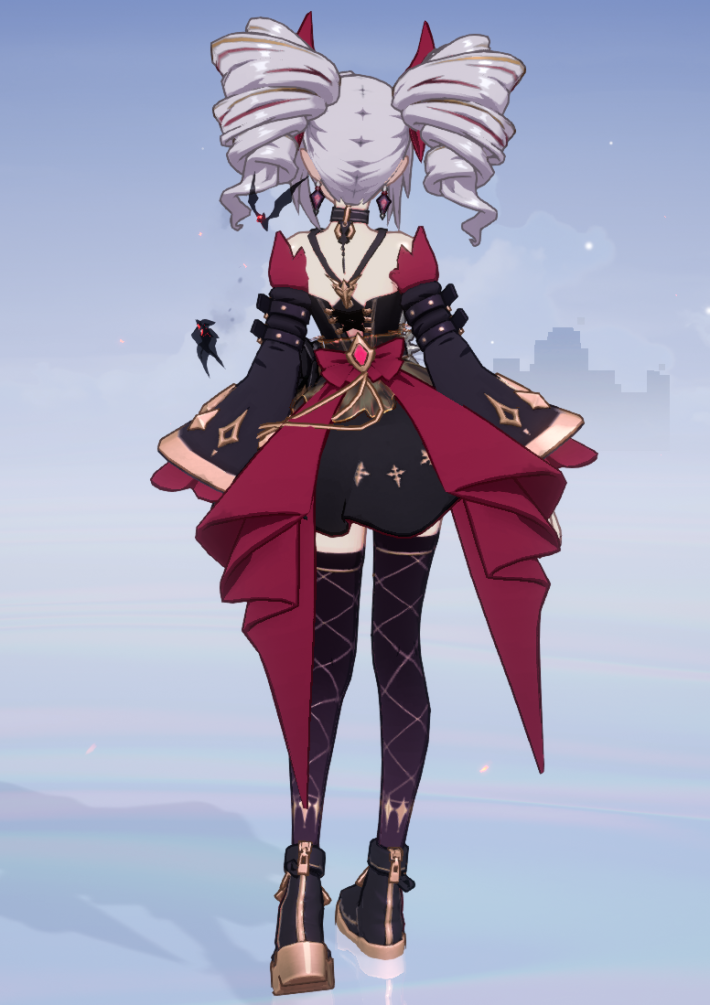 深紅の儀式の背面画像