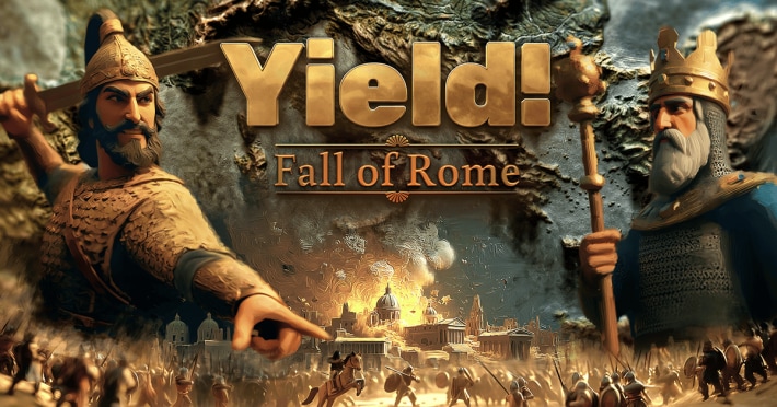 『Yield! Fall of Rome』が正式リリース！Steamではゲーム本編を50％オフで購入できるセールが実施！の画像