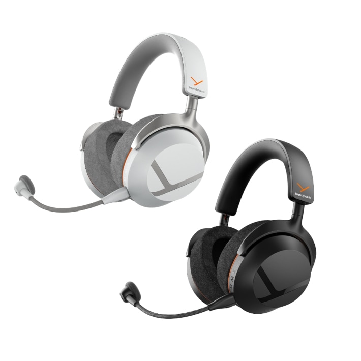 MMX 100 wireless ブラックとアークティック・ホワイトの製品画像