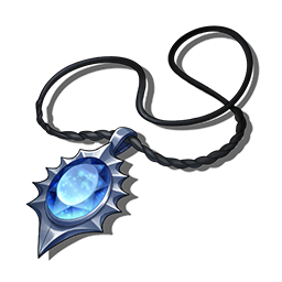 サファイヤのペンダント