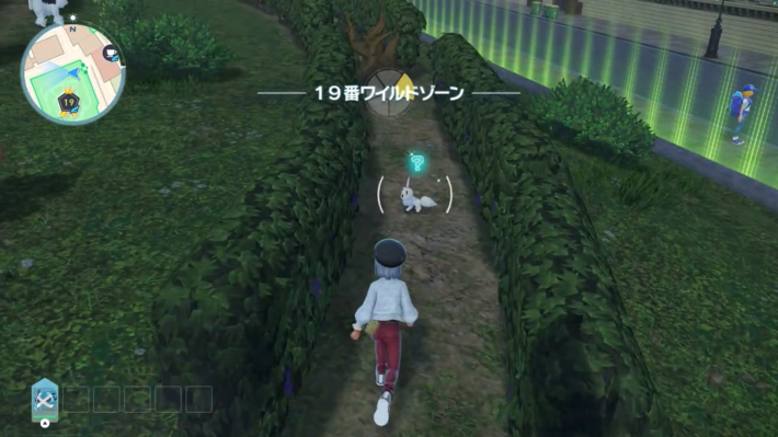 ポケモンZAのイーブイの色違い