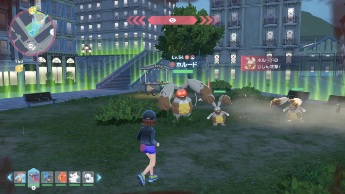 ポケモンZAのホルードオヤブンの現地