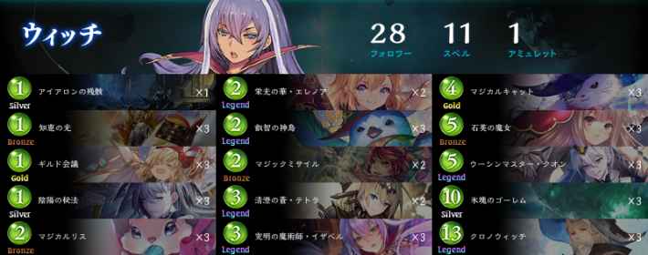 シャドバ スペルウィッチのローテーションデッキレシピと立ち回り シャドウバース ゲームウィズ