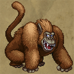 ドラクエ2リメイクのあばれザル