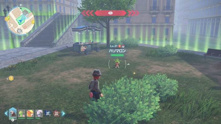 ポケモンZAハリマロンの場所