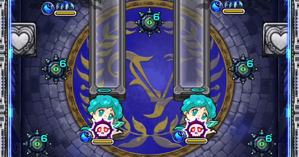 天使を倒してハートパネルでHP回復