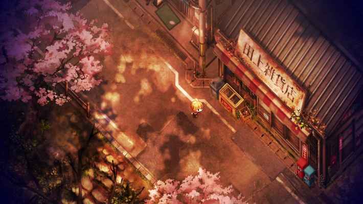 15_村の風景_夕方