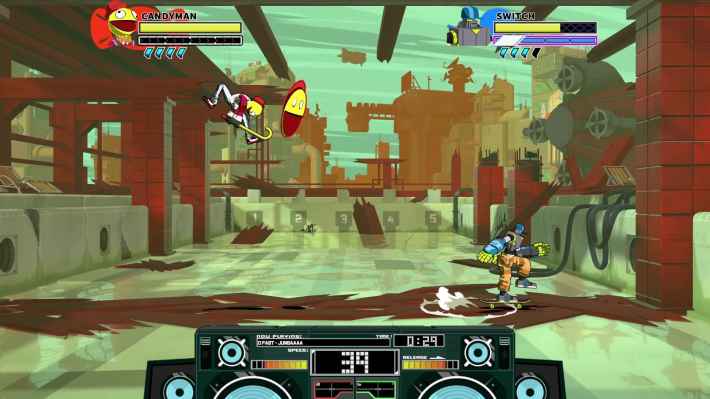 コントローラー破壊必須！？手に力が入りまくる対戦エクストリームスポーツゲーム『Lethal League Blaze(リーサルリーグブレイズ)』の画像