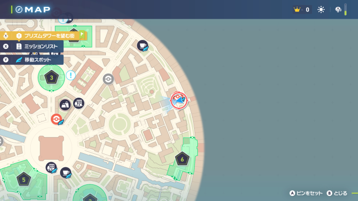 ポケモンZAのジョーヌ大通りのきのみや