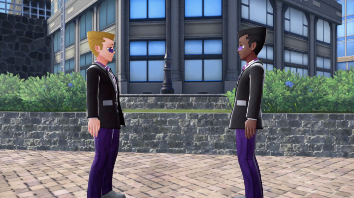 ポケモンZAの下っ端の二人