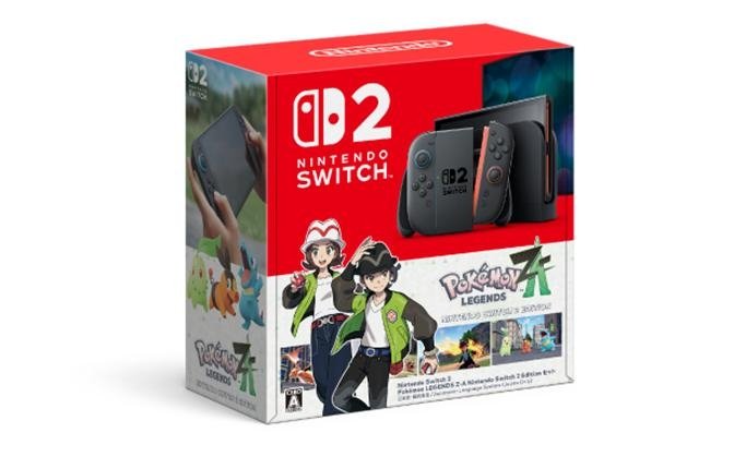Nintendo Switch 2 Pokémon LEGENDS Z-A Edition セット パッケージ