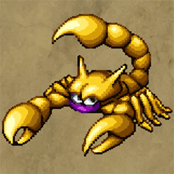 ドラクエ2リメイクのおおさそり