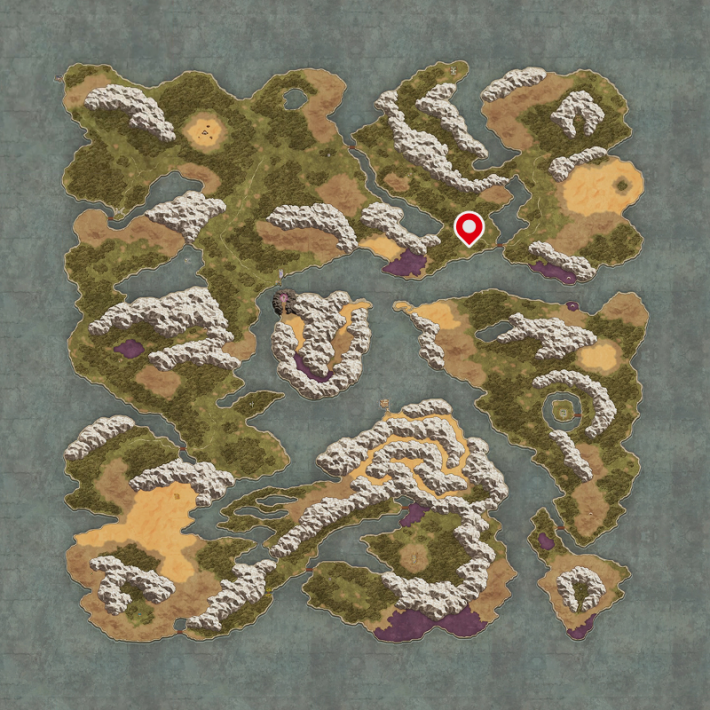 ドラクエ1リメイクのラダトーム東部の毒沼の東