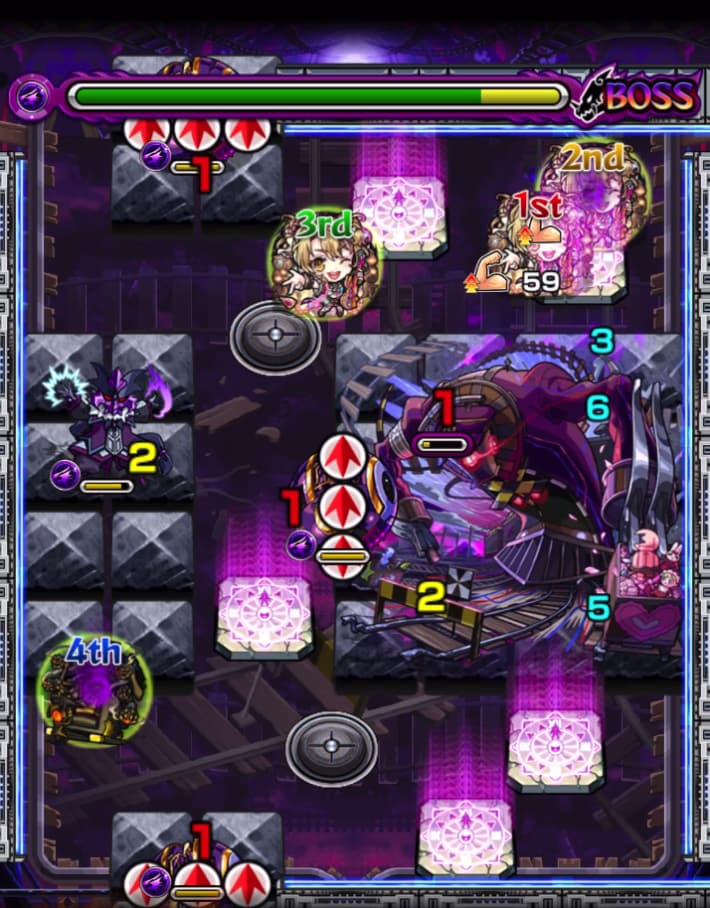 アンコルウ【轟絶】のボス2移動後