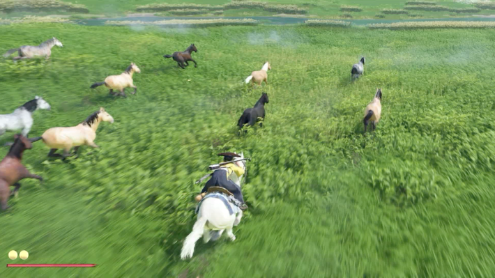 ゴーストオブヨウテイの馬