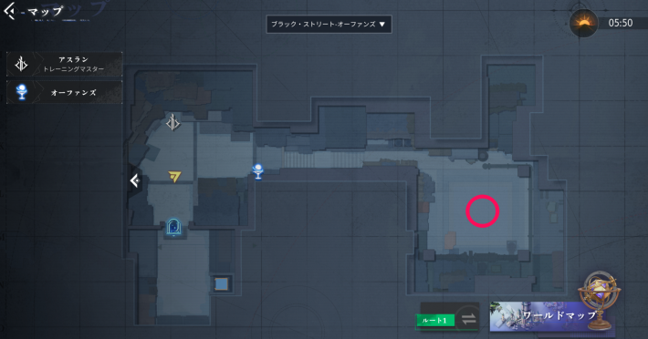 ヴィック・ブラザーフッドのエピソード10_マップ画像