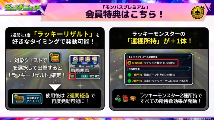 モンパスプレミアムが登場