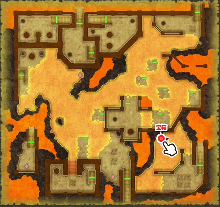 ドラクエ2リメイク_海底火山の洞窟_地下4階_せいしんの巻物