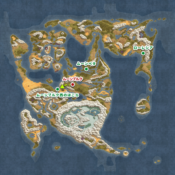 ドラクエ2リメイクのムーンブルク西のほこらの場所と行き方