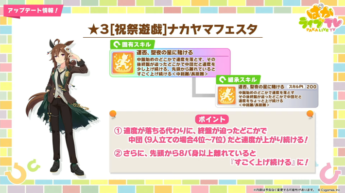 生放送『ぱかライブTV Vol.59』情報まとめの画像