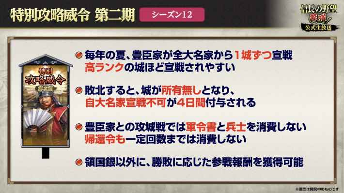 特別攻略威令第二期