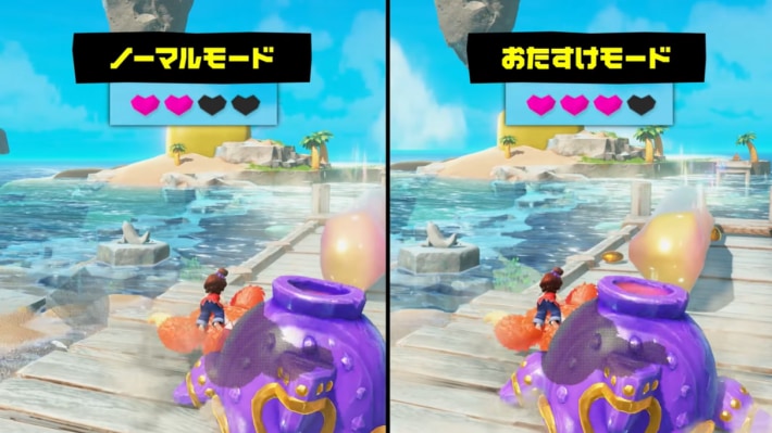 受けるダメージの違い