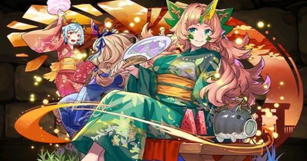 夕涼みの緑龍契士・シルヴィ
