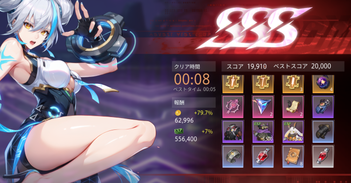 ダンジョンクリアで経験値を獲得可能